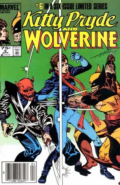 Kitty Pryde and Wolverine #6 cover