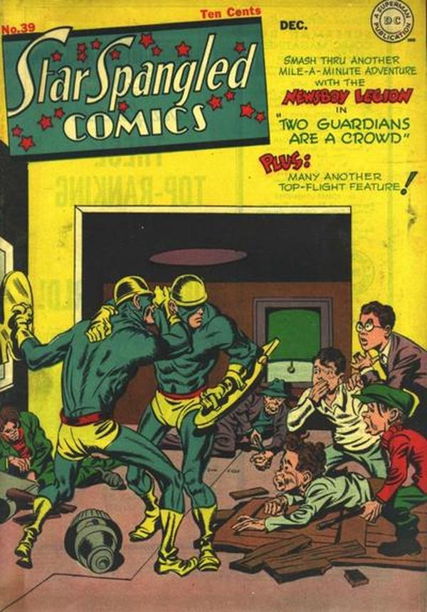 Star Spangled Comics #39 cover
