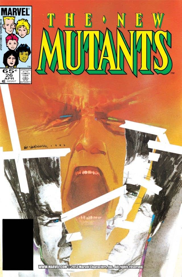 The New Mutants #26 cover