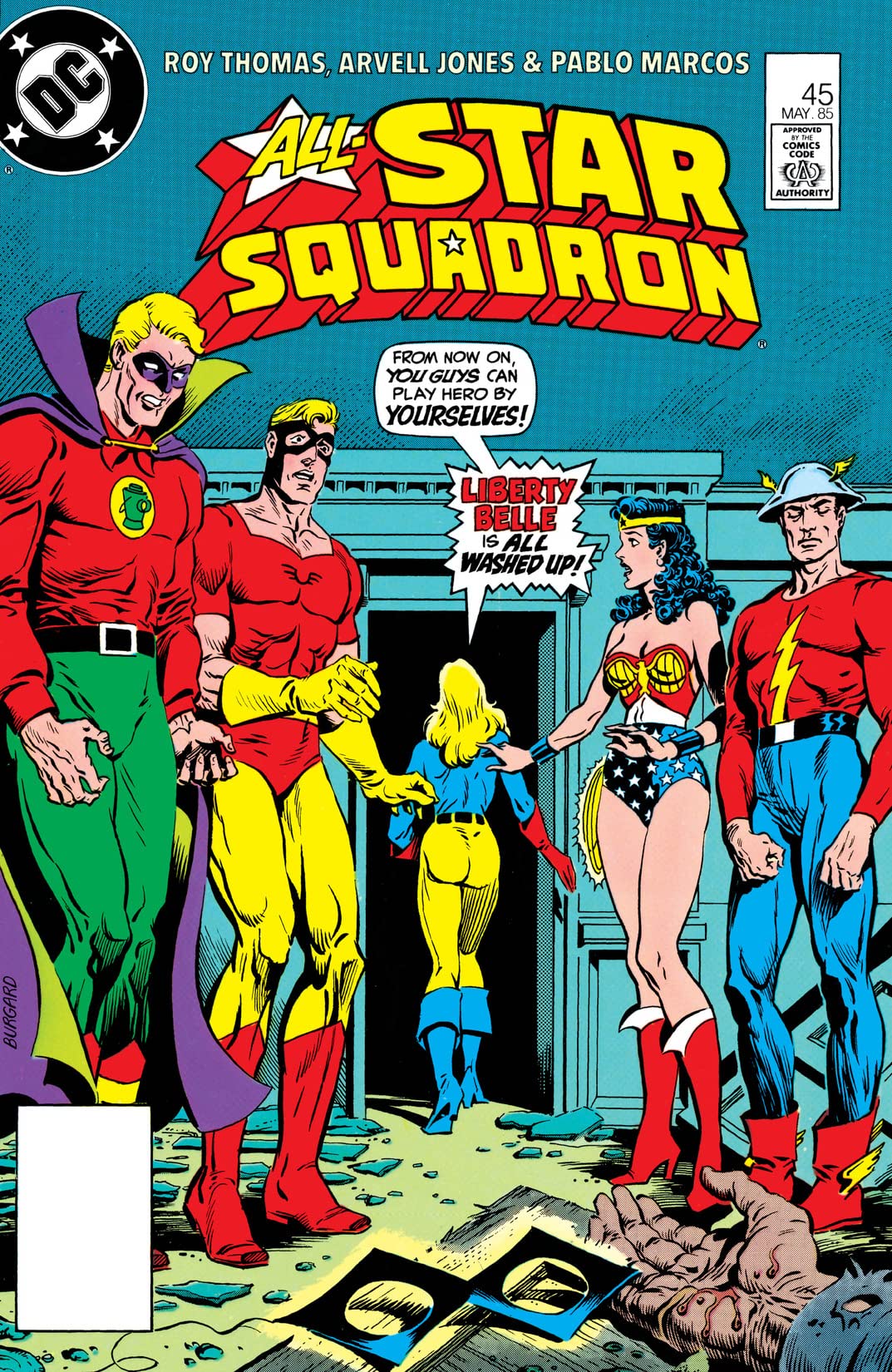 All-Star Squadron #45 cover