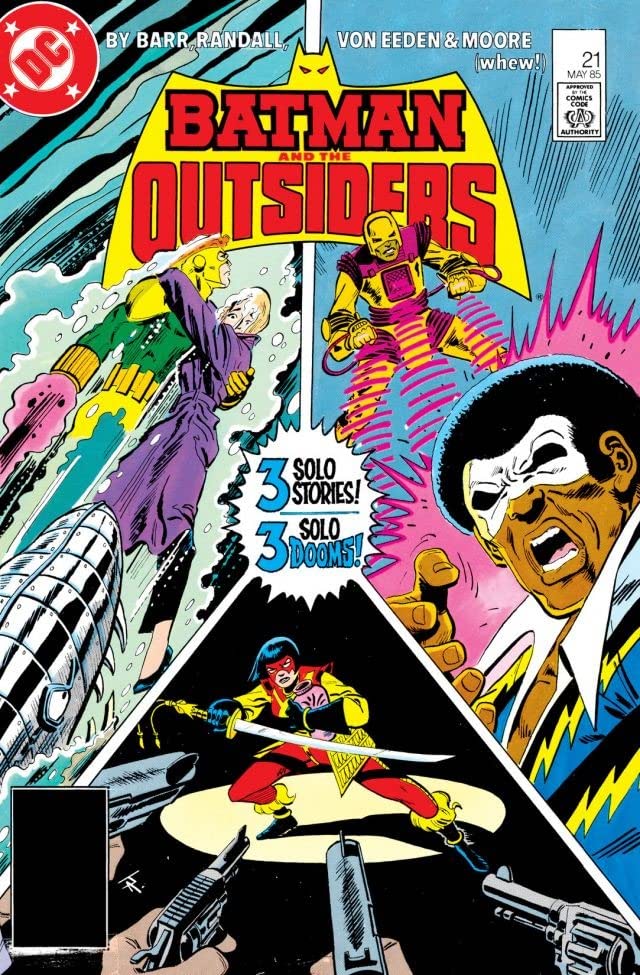 Batman and the Outsiders #21 cover