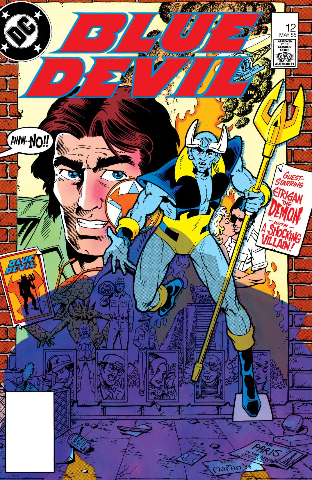 Blue Devil #12 cover