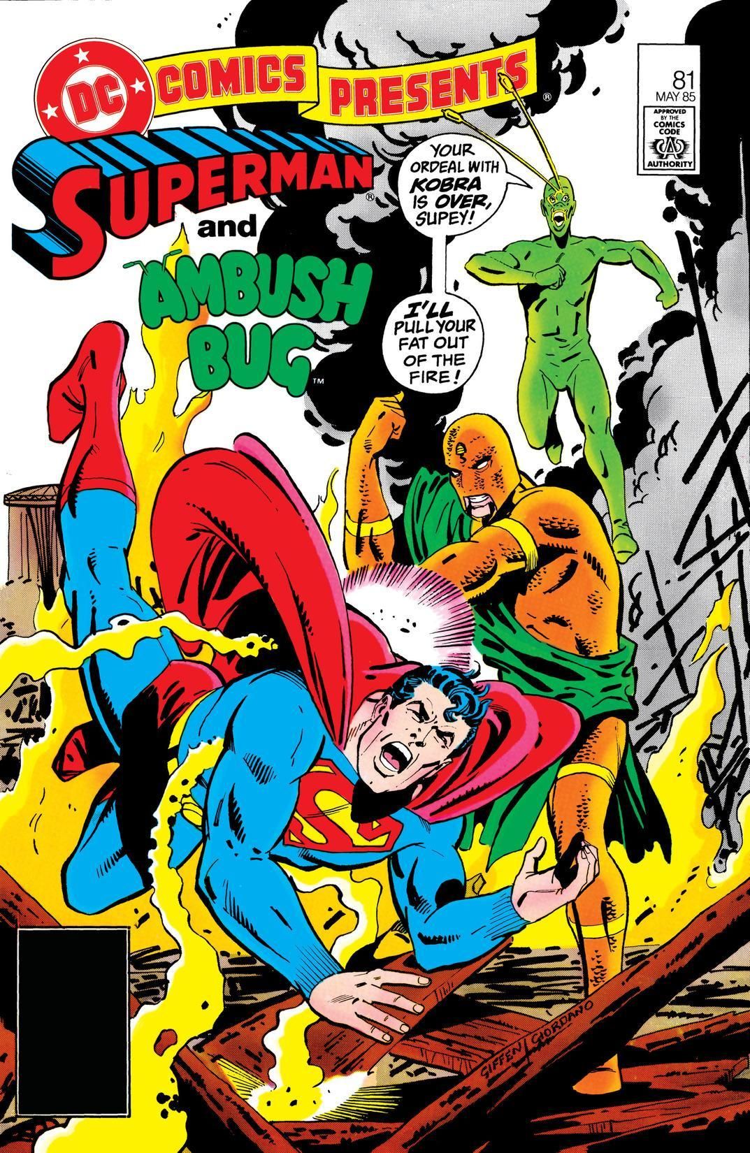 DC Comics Presents #81 cover