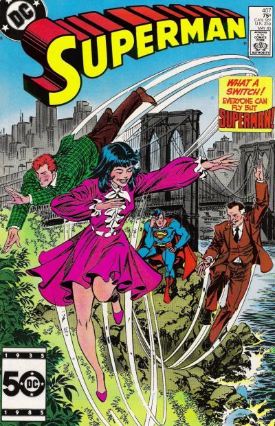 Superman #407 cover