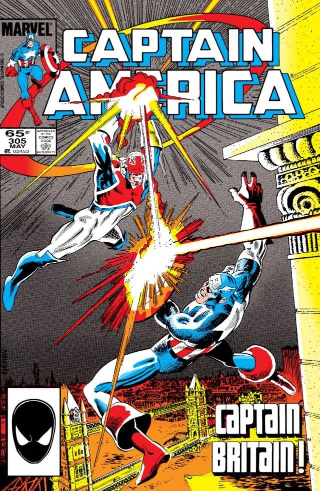 Captain America #305 cover