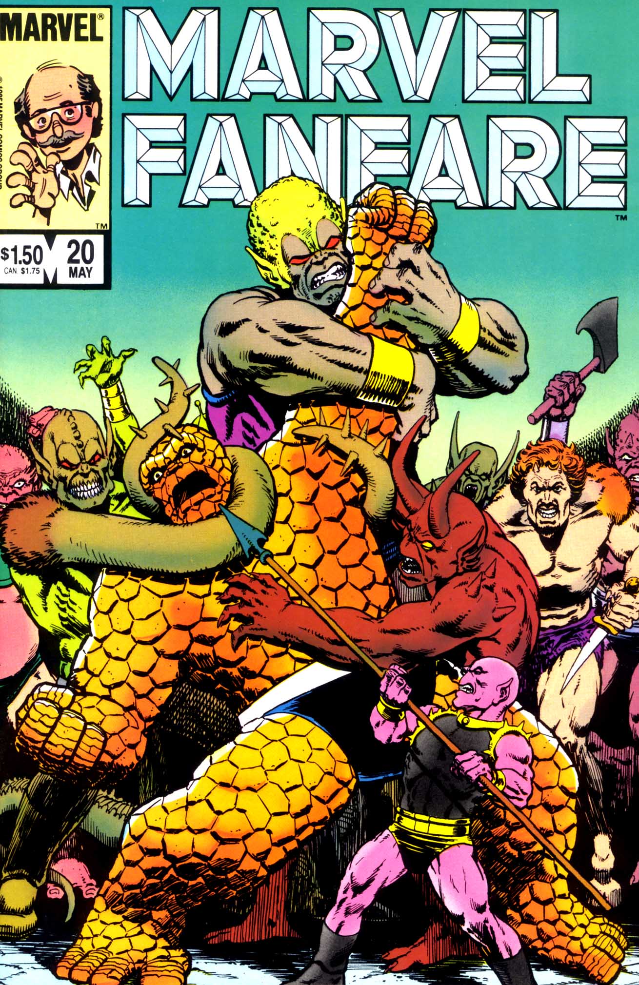 Marvel Fanfare #20 cover