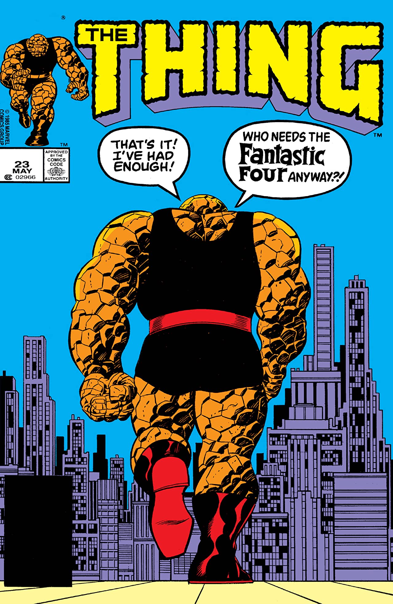 The Thing #23 cover