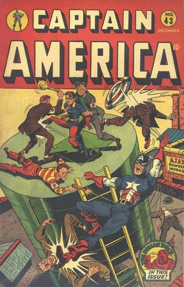 Captain America Comics #43 cover