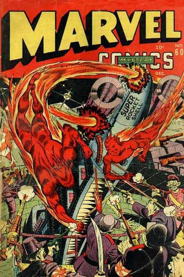 Marvel Mystery Comics #60 cover