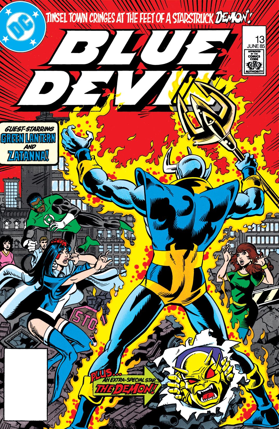Blue Devil #13 cover