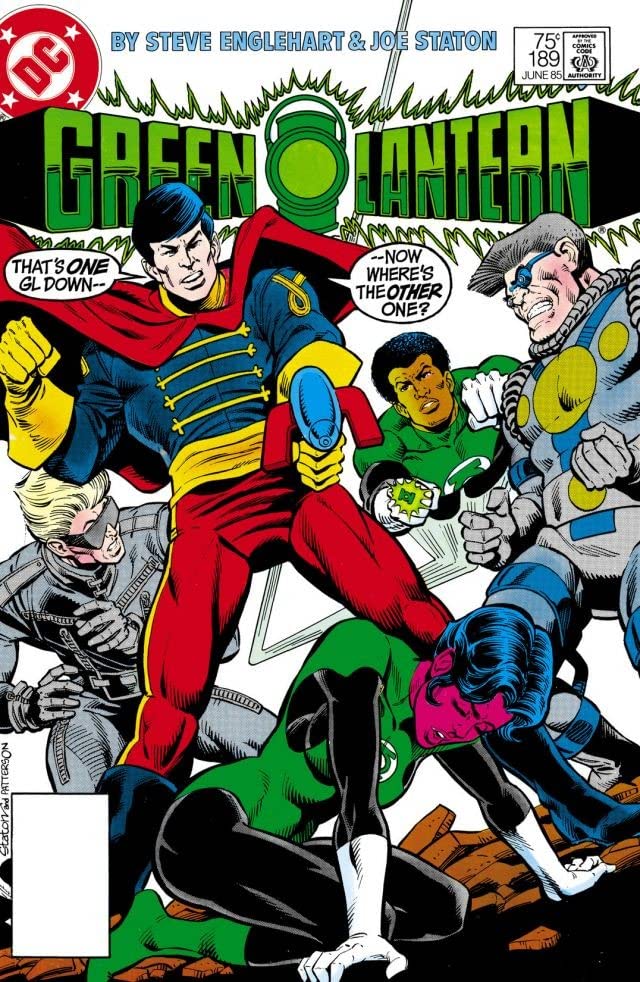 Green Lantern #189 cover