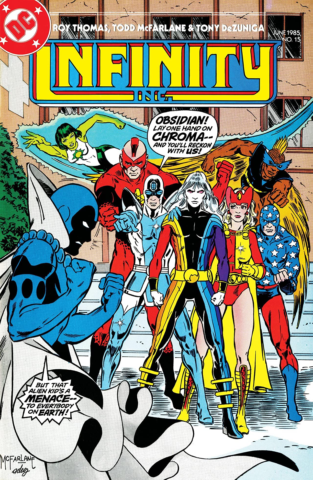 Infinity, Inc. #15 cover