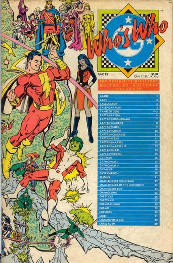 Who's Who: The Definitive Directory of the DC Universe #4