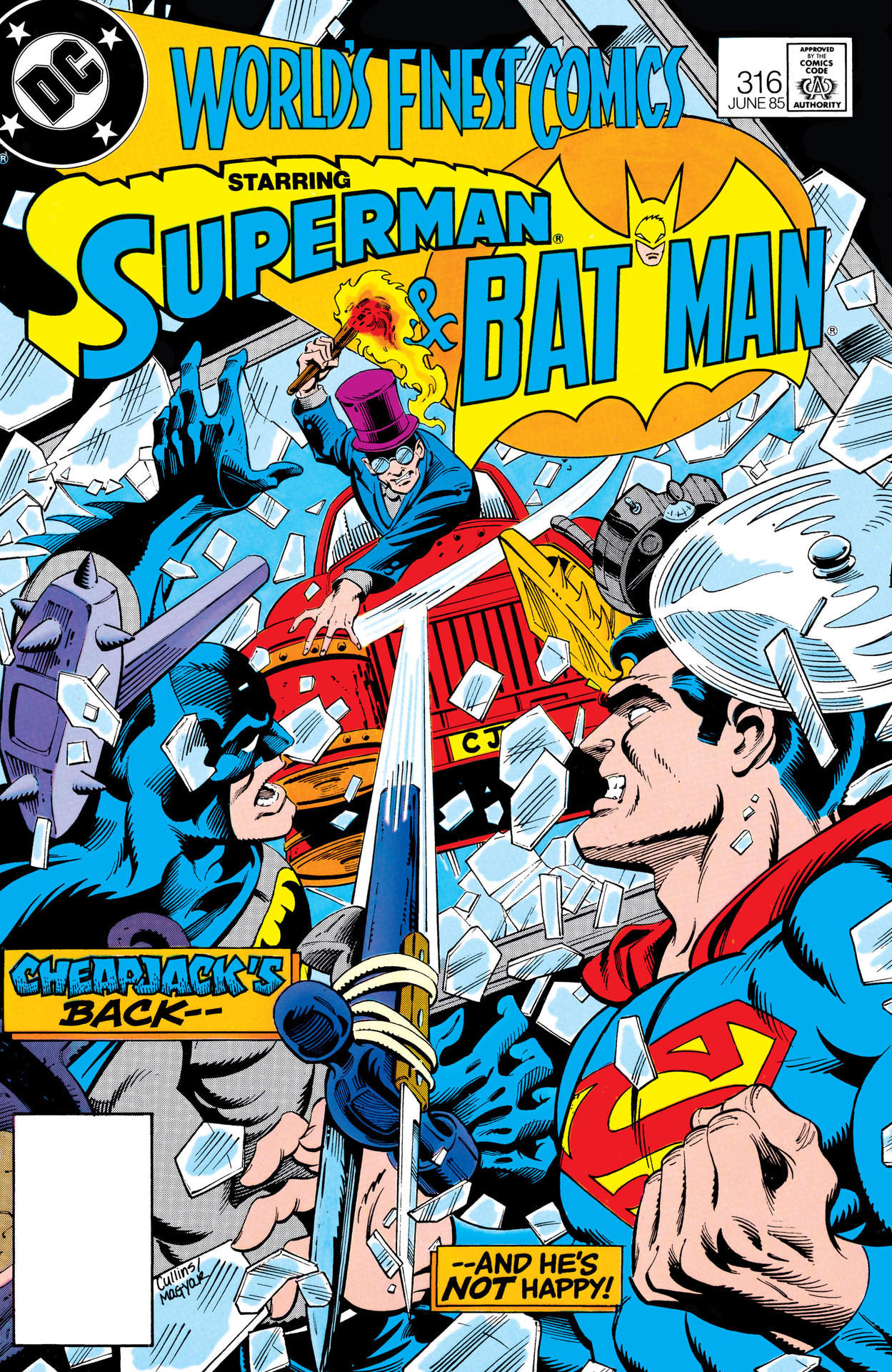 World's Finest Comics #316 cover
