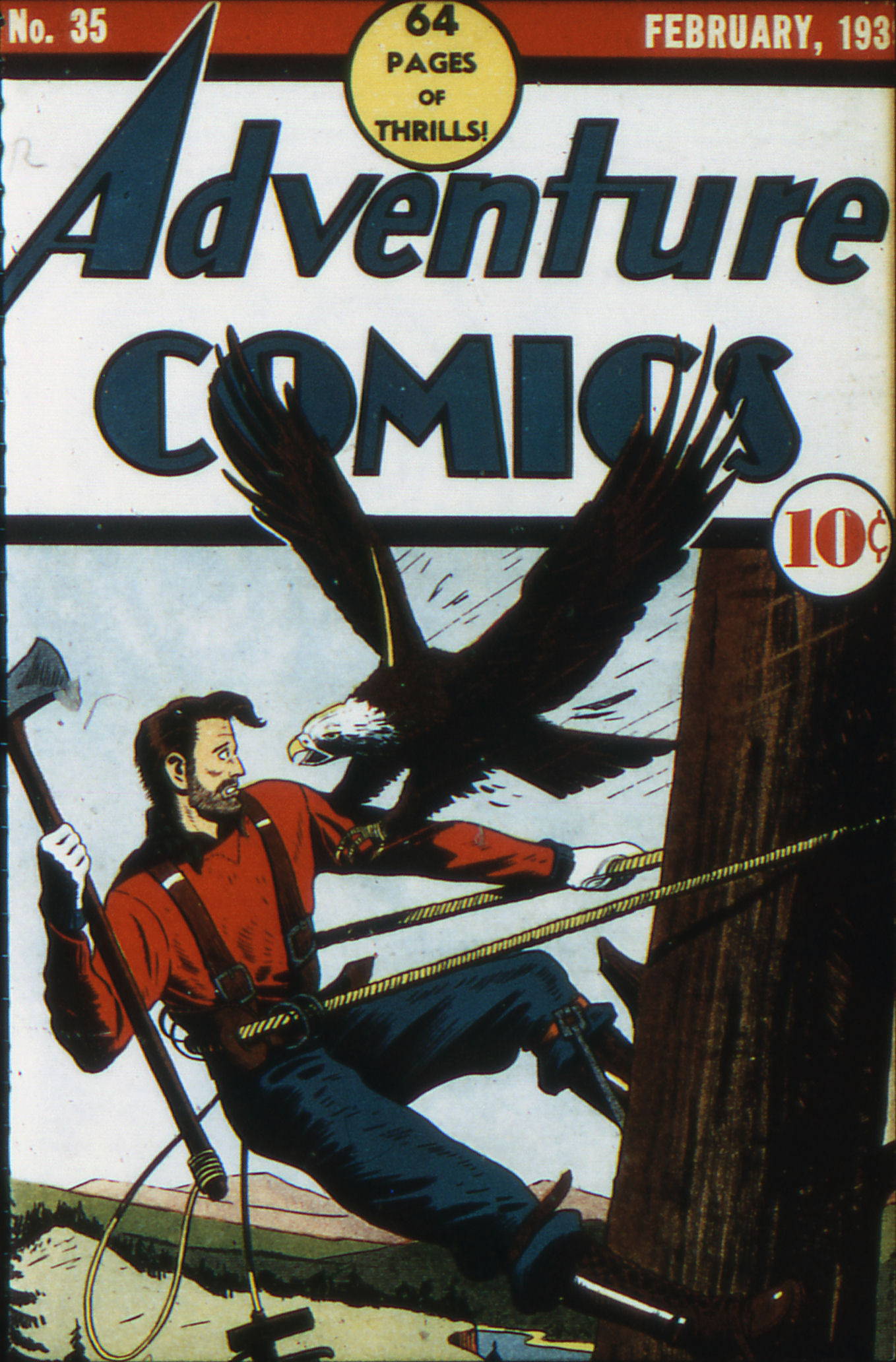 Adventure Comics #35 cover