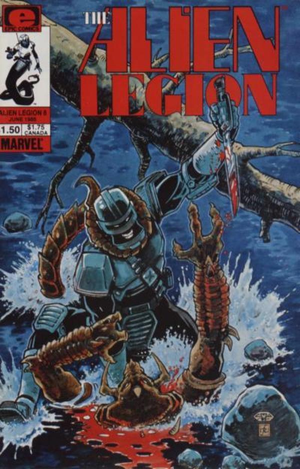 Alien Legion #8 cover