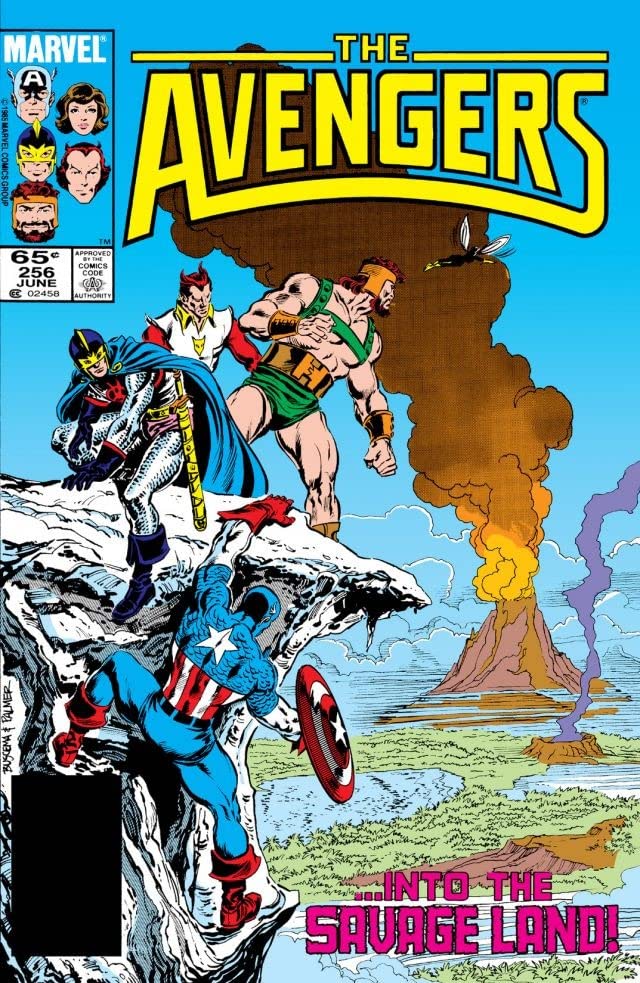 The Avengers #256 cover