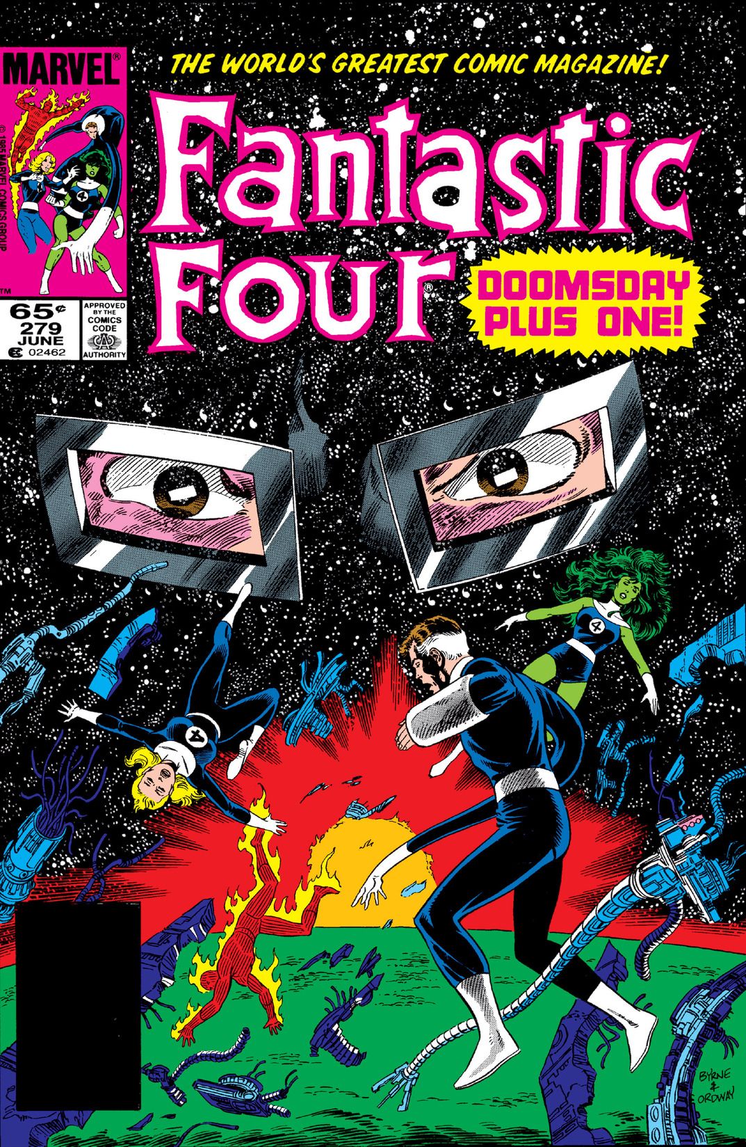 Fantastic Four #279 cover