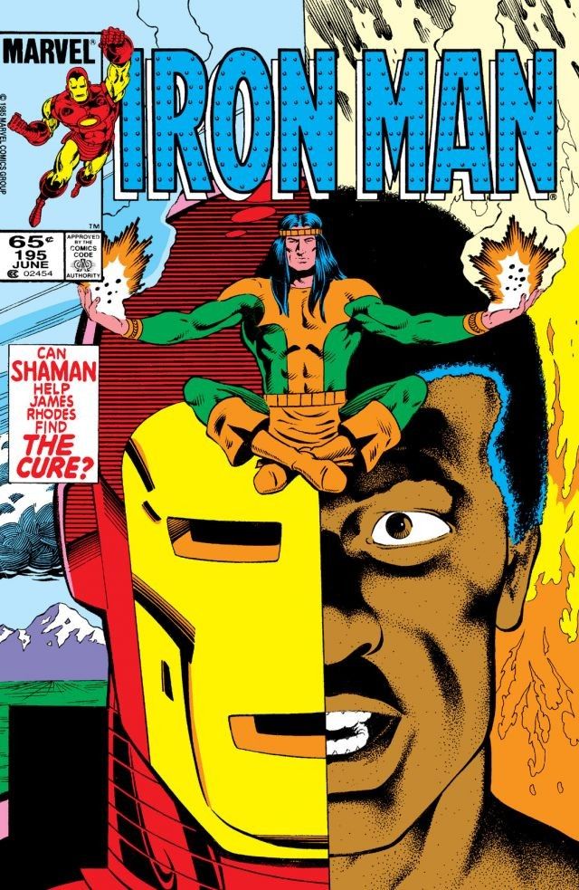Iron Man #195 cover