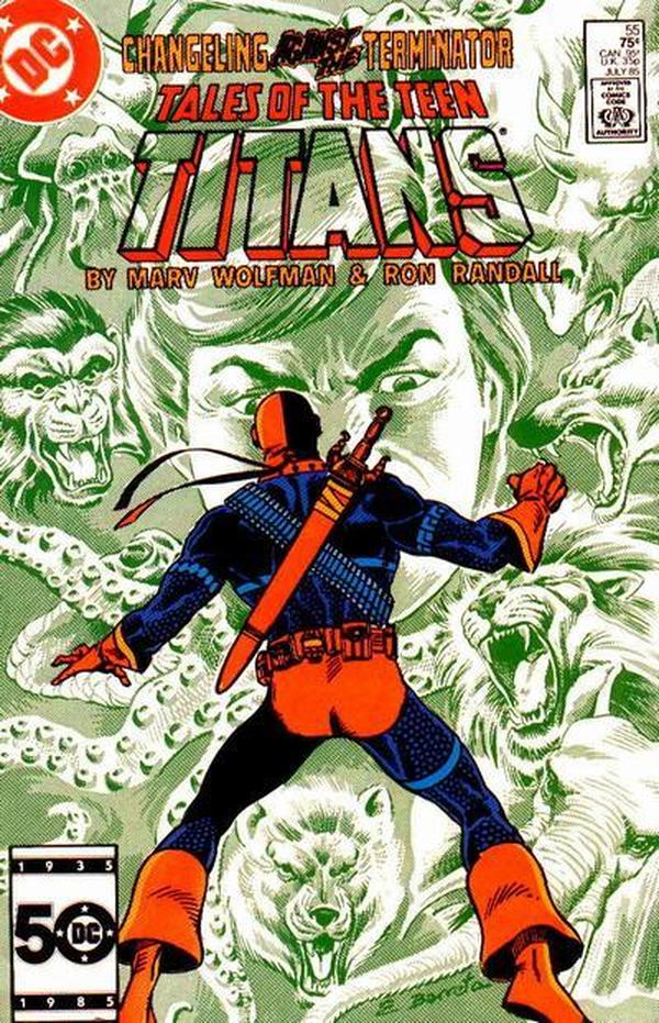 Tales of the Teen Titans #55 cover