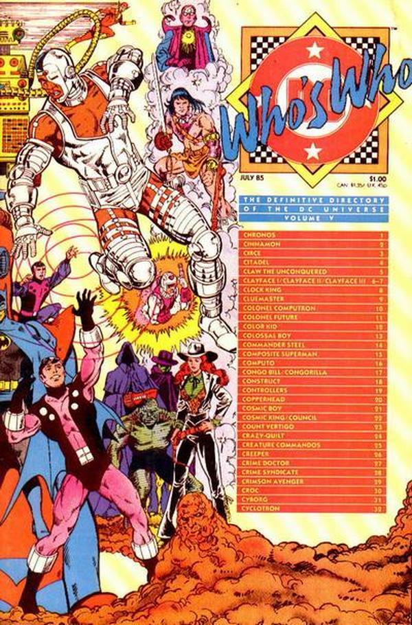 Who's Who: The Definitive Directory of the DC Universe #5