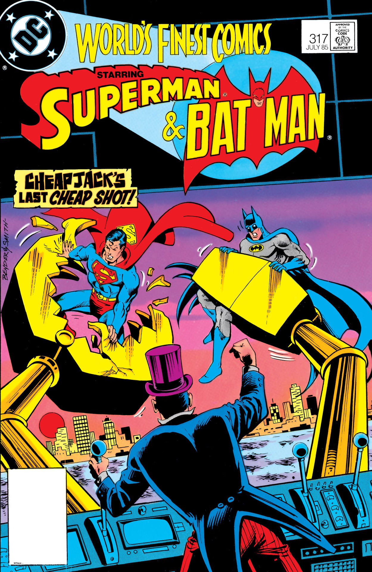 World's Finest Comics #317 cover