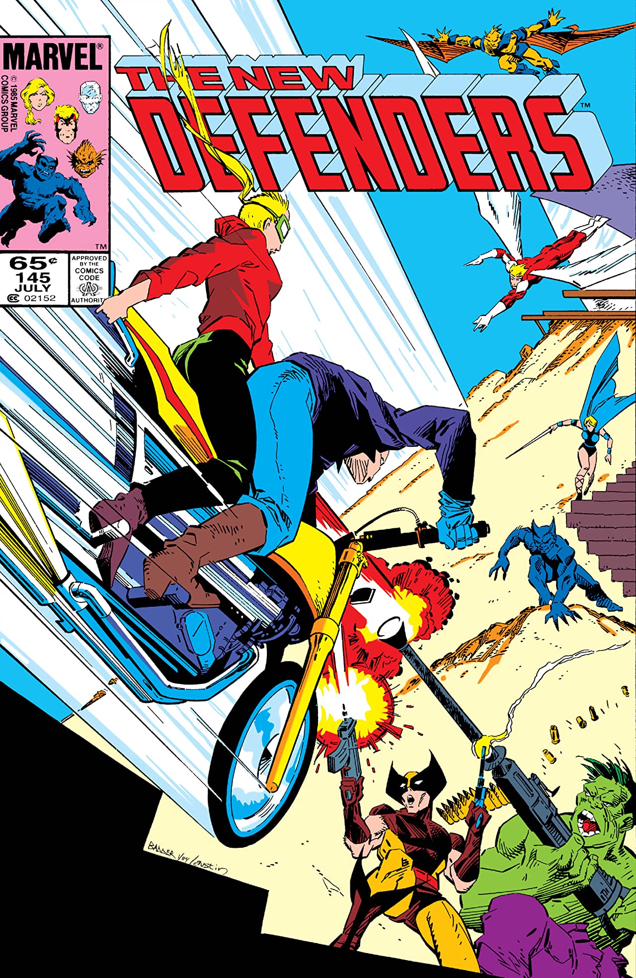 The Defenders #145 cover