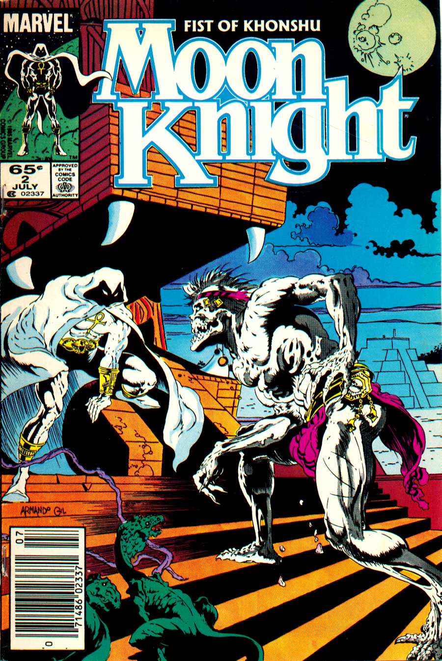 Moon Knight #2 cover