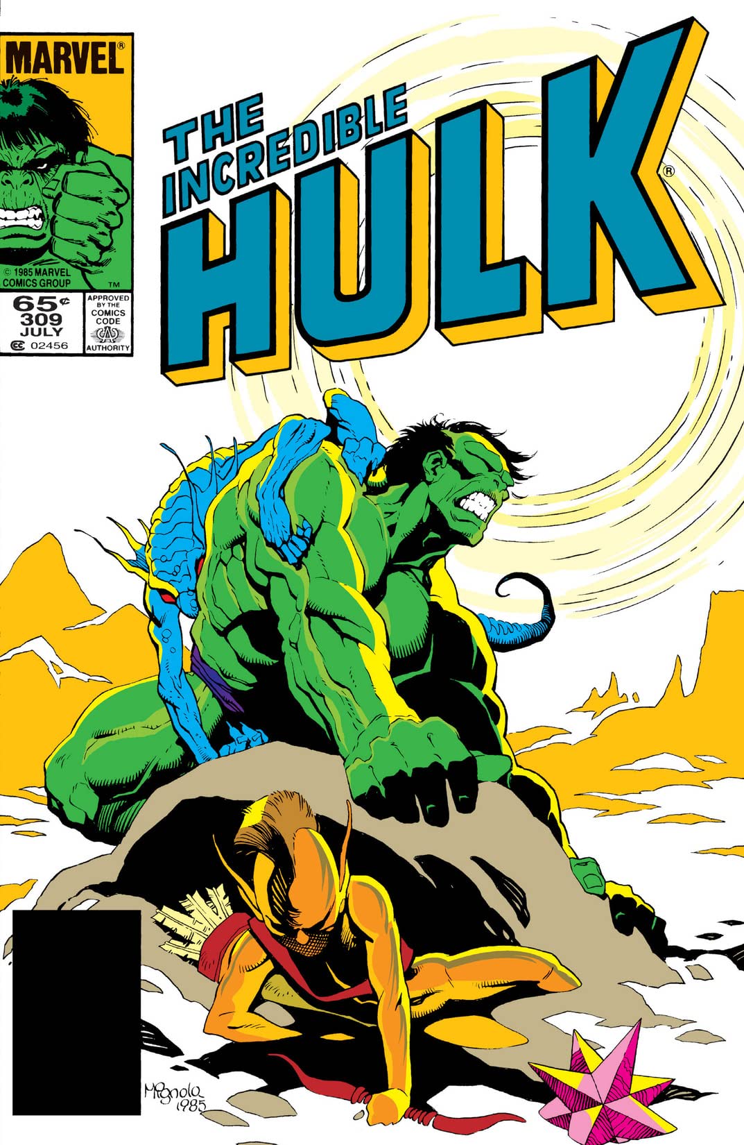 The Incredible Hulk #309 cover