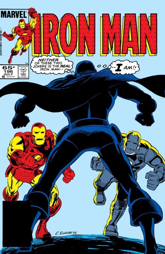 Iron Man #196 cover