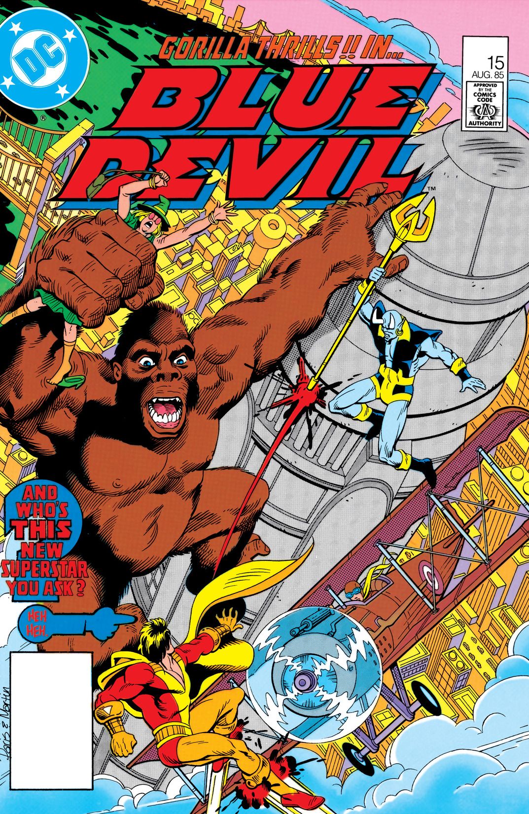 Blue Devil #15 cover