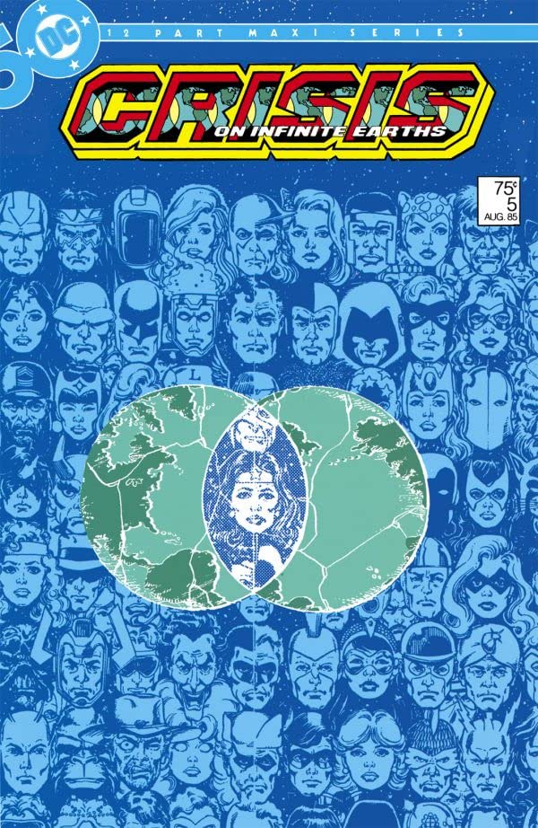 Crisis on Infinite Earths #5 cover