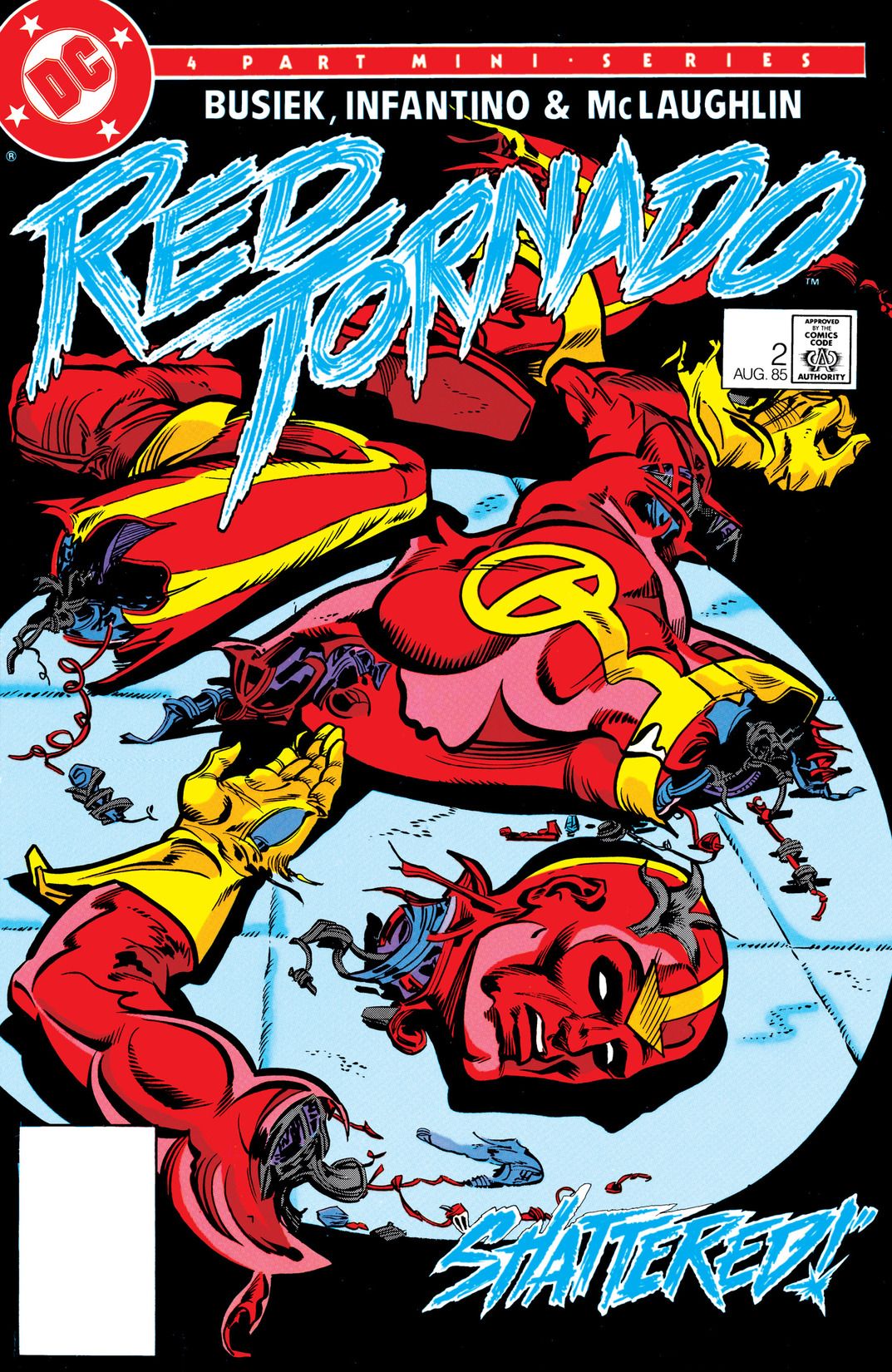 Red Tornado #2 cover