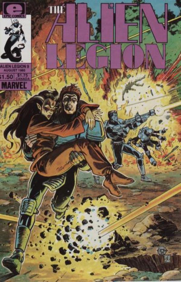 Alien Legion #9 cover