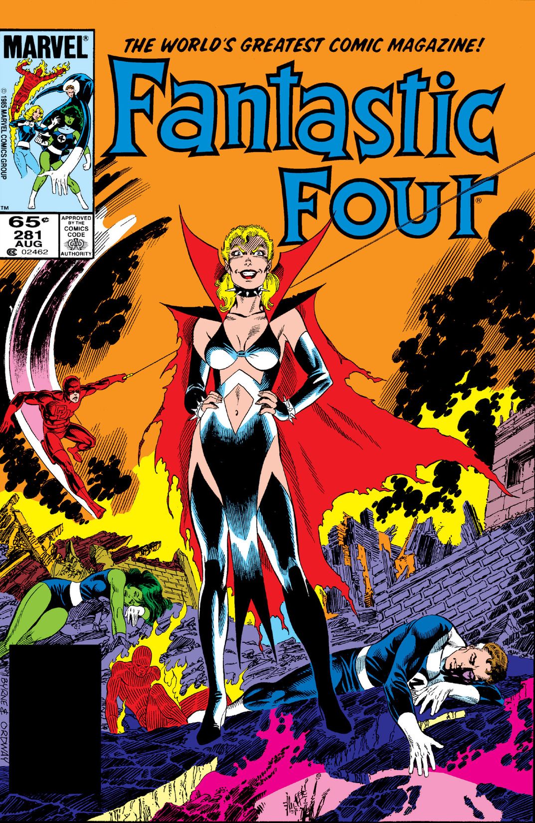 Fantastic Four #281 cover