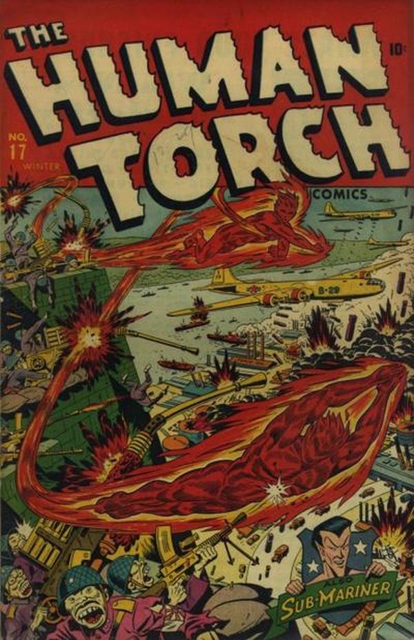 The Human Torch #17 cover