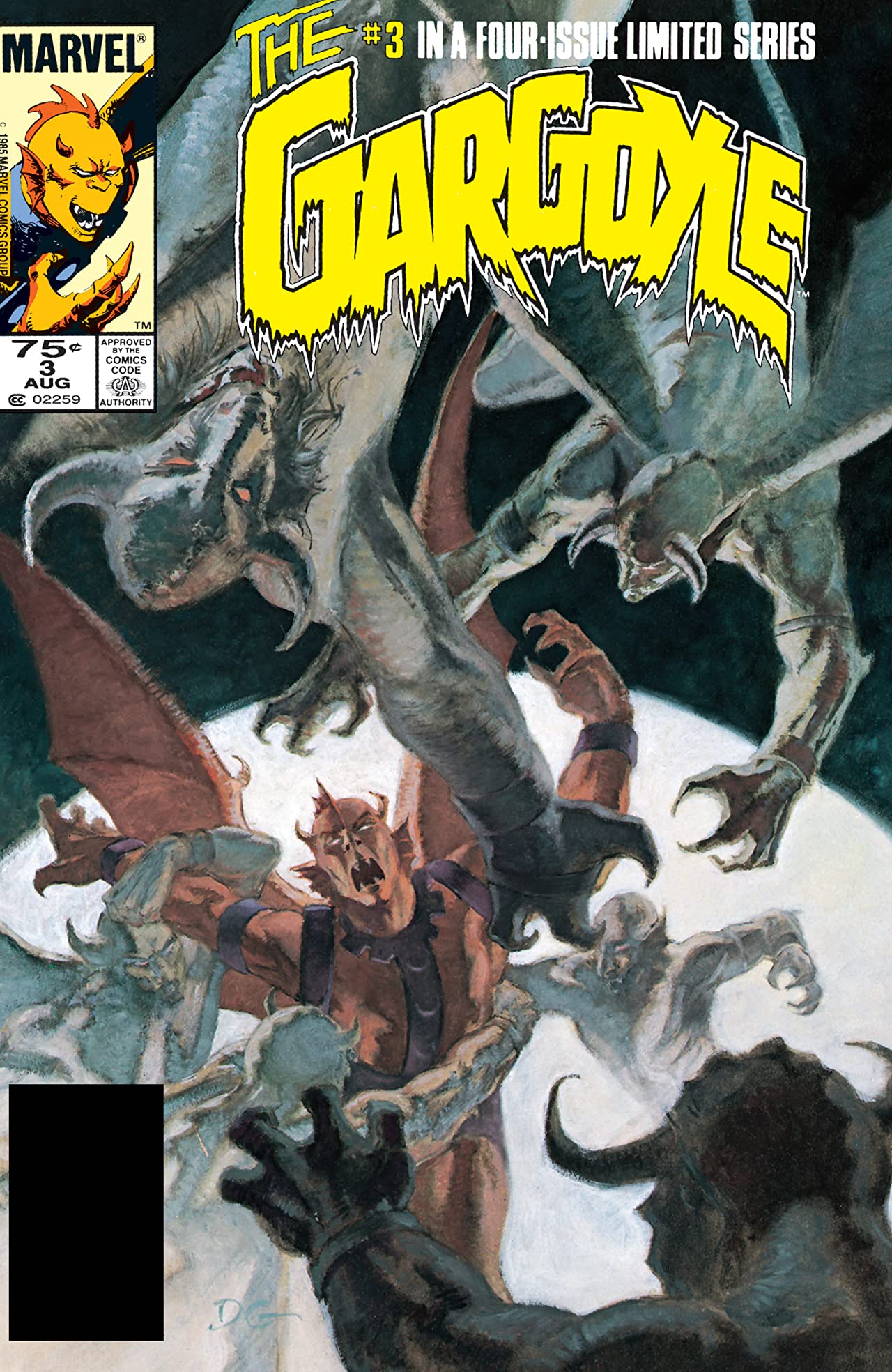 Gargoyle #3 cover