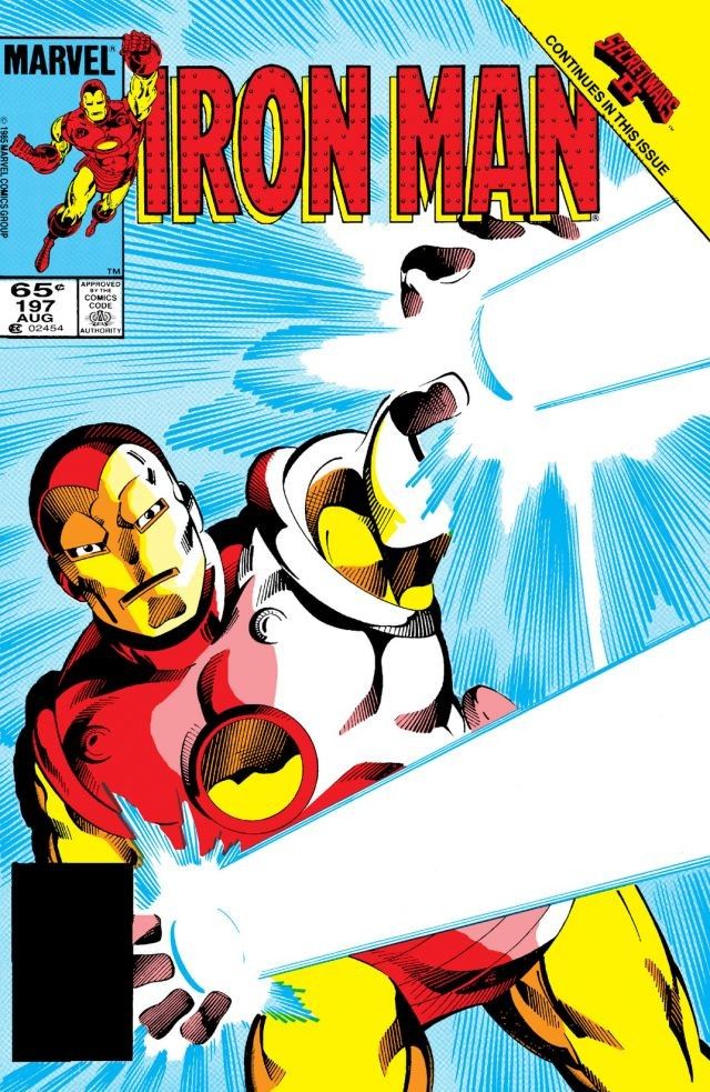 Iron Man #197 cover