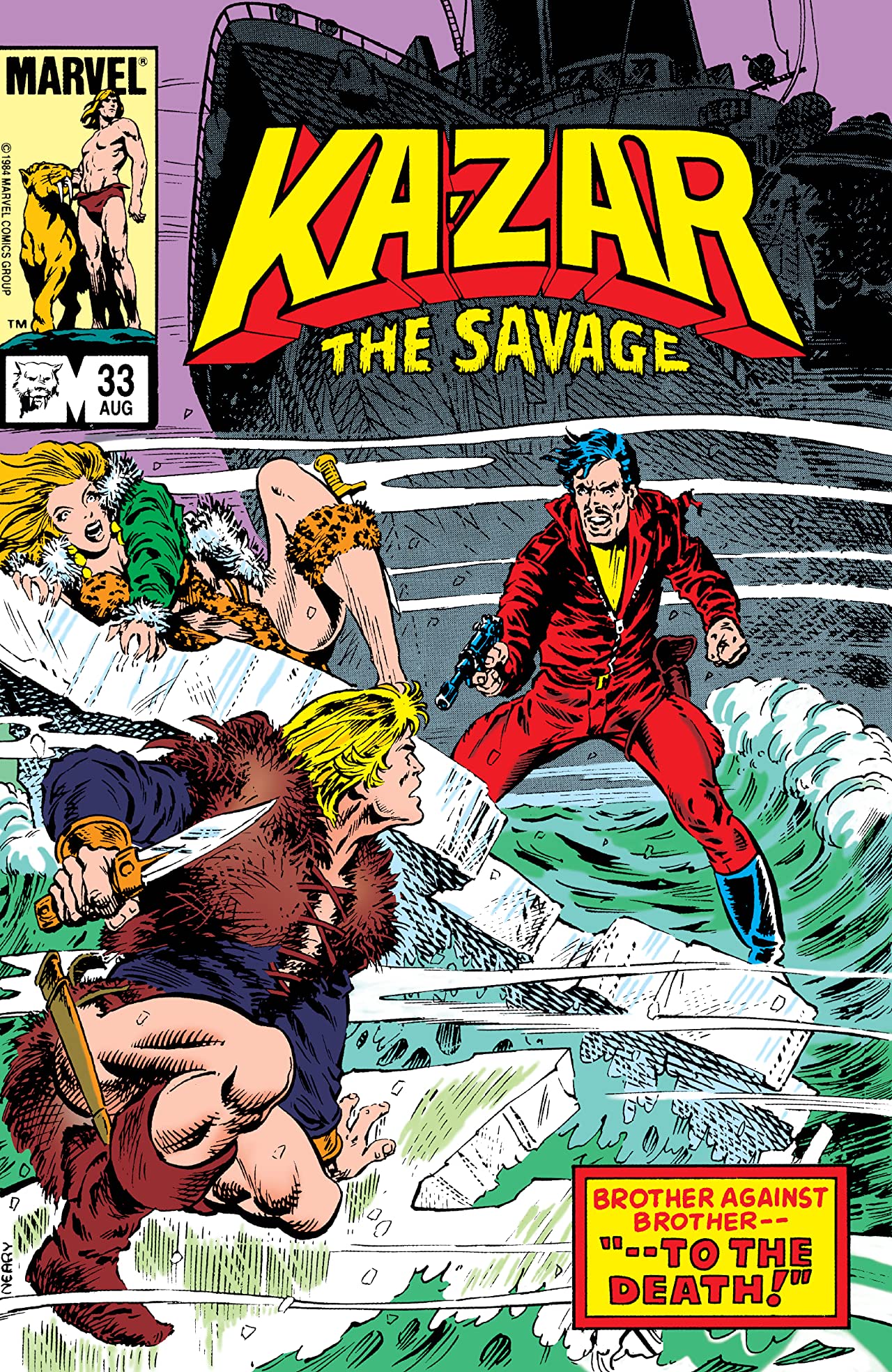 Ka-Zar the Savage #33 cover