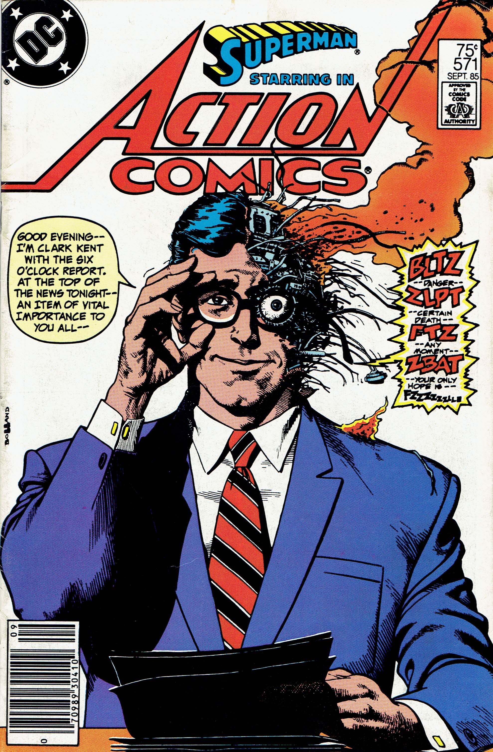 Action Comics #571 cover