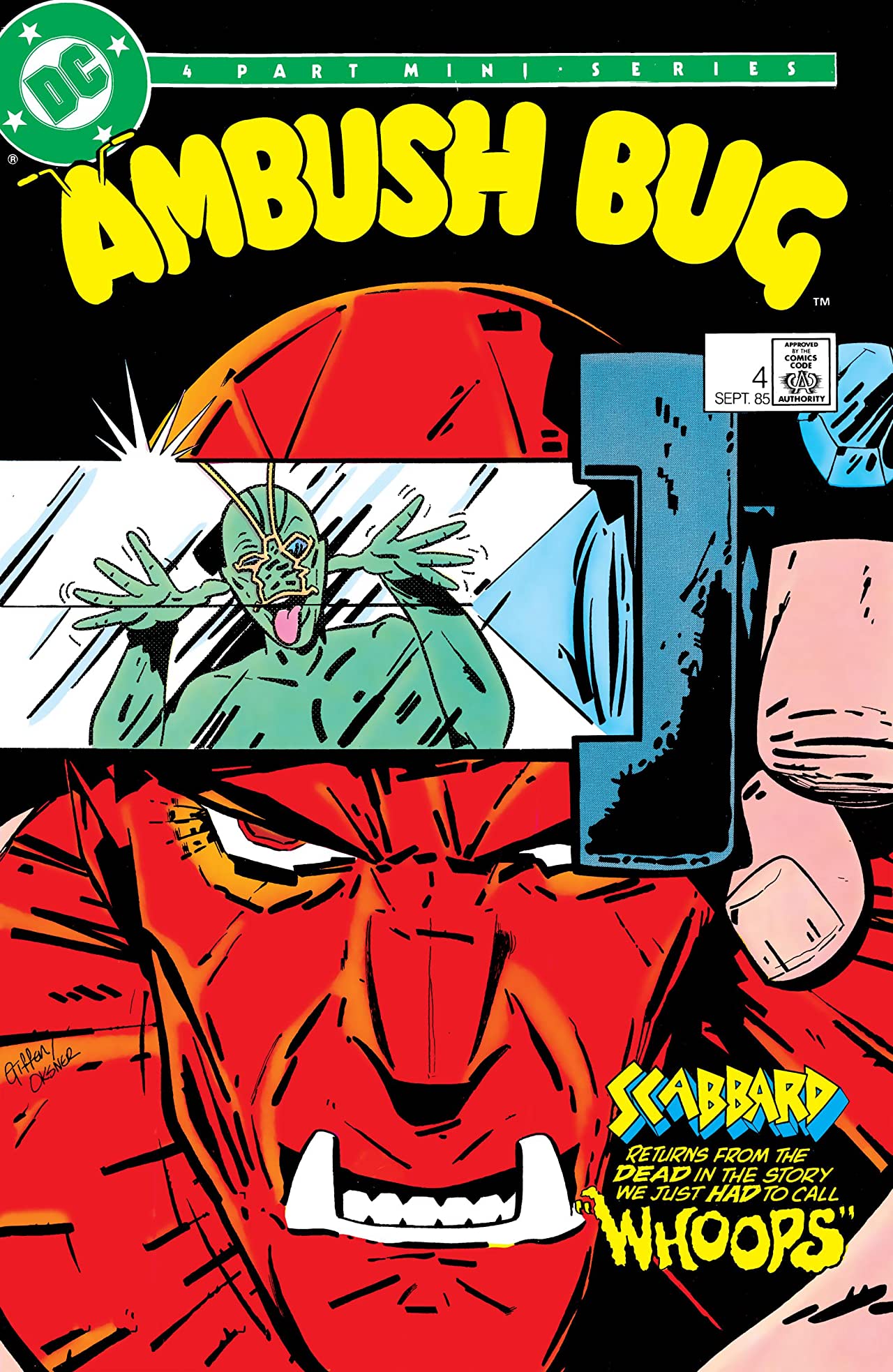 Ambush Bug #4 cover