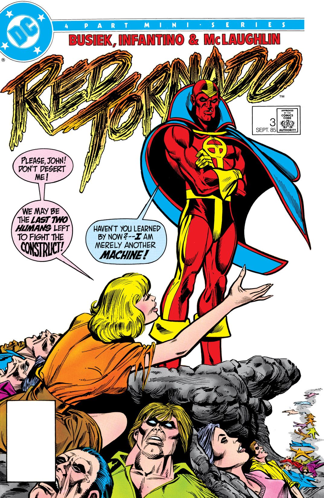 Red Tornado #3 cover