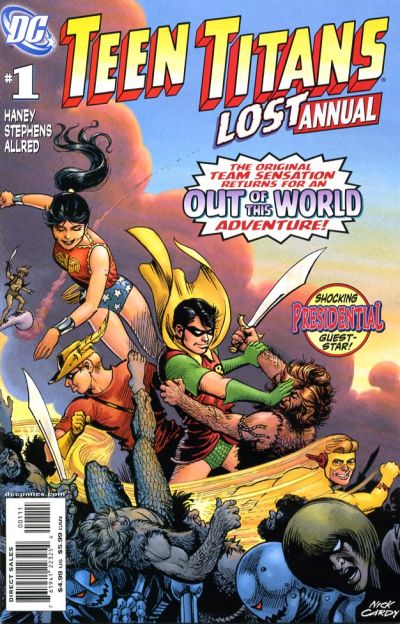 Teen Titans Lost Annual #1 cover