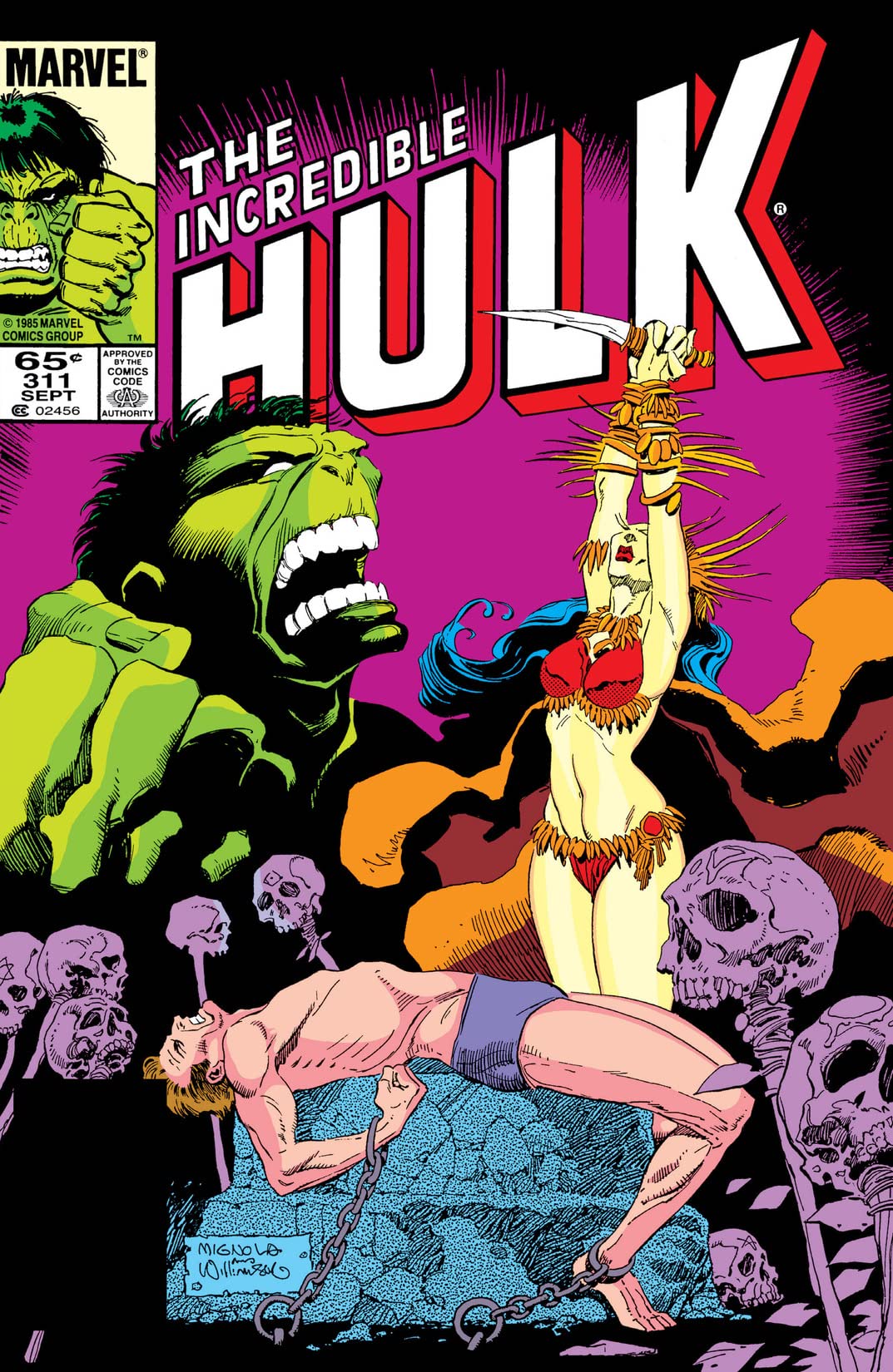 The Incredible Hulk #311 cover