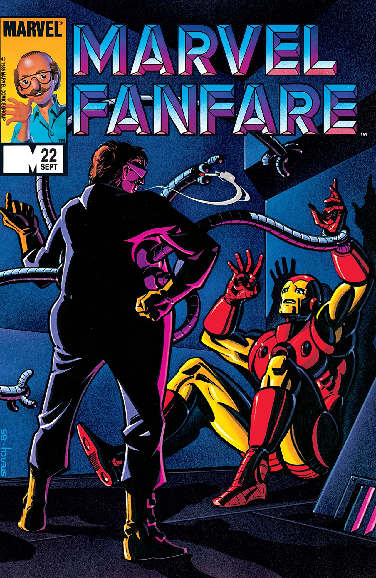 Marvel Fanfare #22 cover
