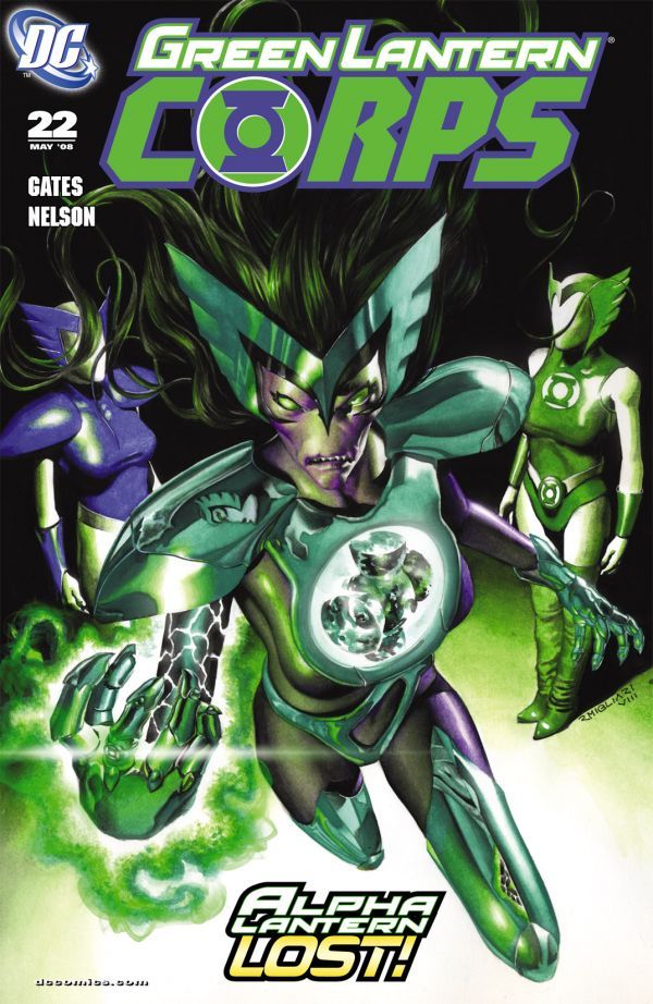 Green Lantern Corps #22 cover