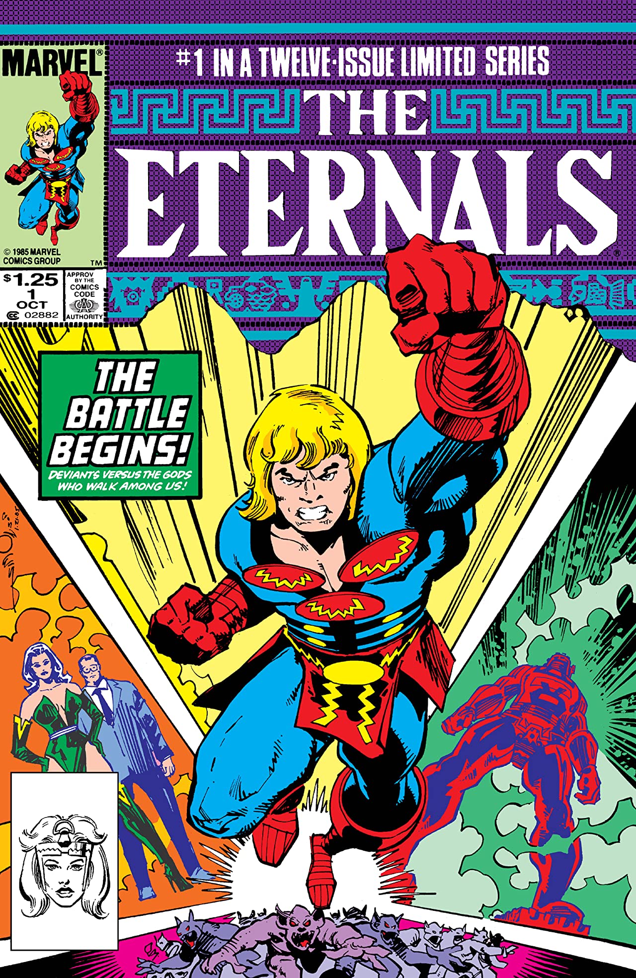 Eternals #1 cover