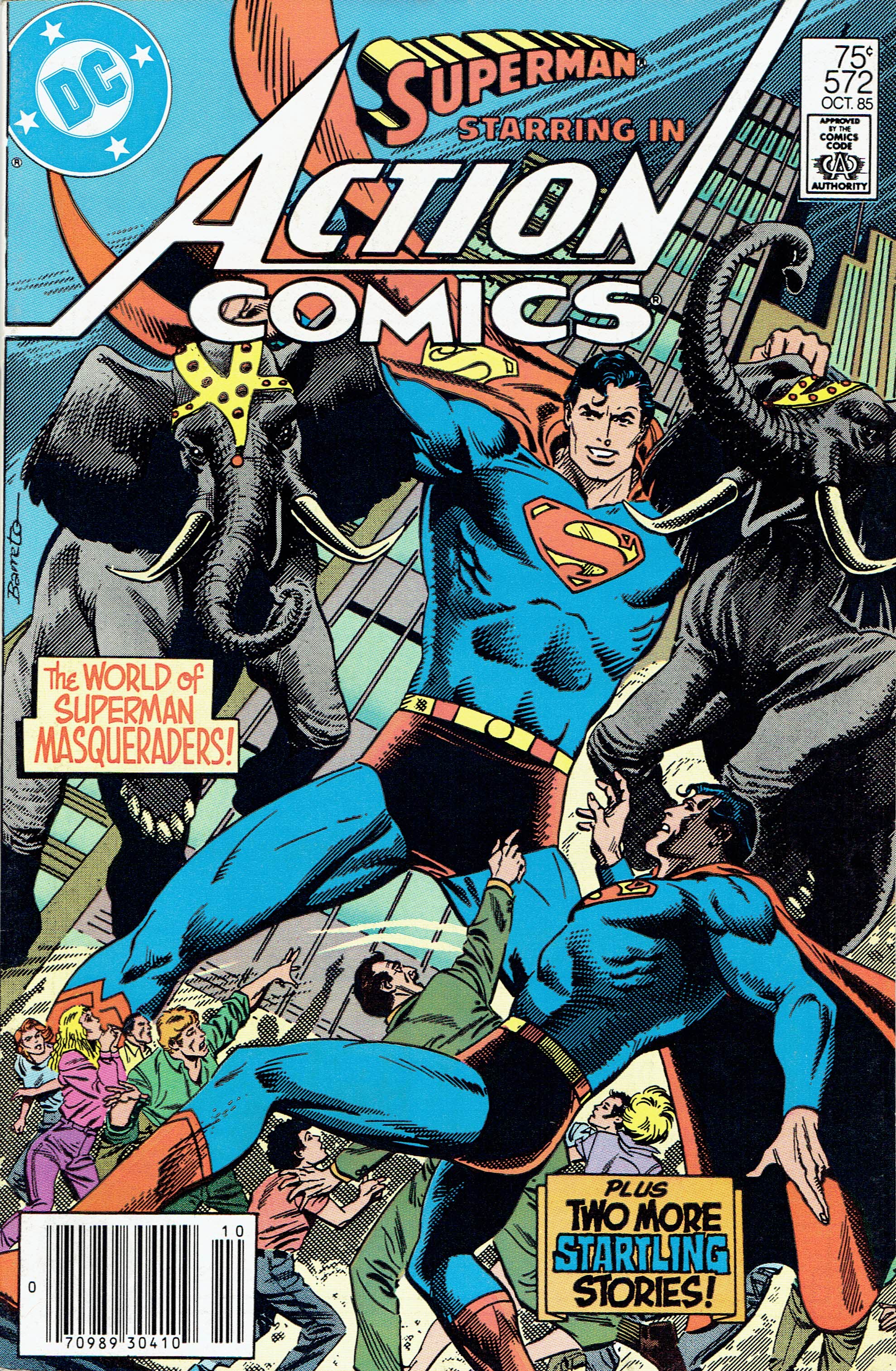 Action Comics #572 cover