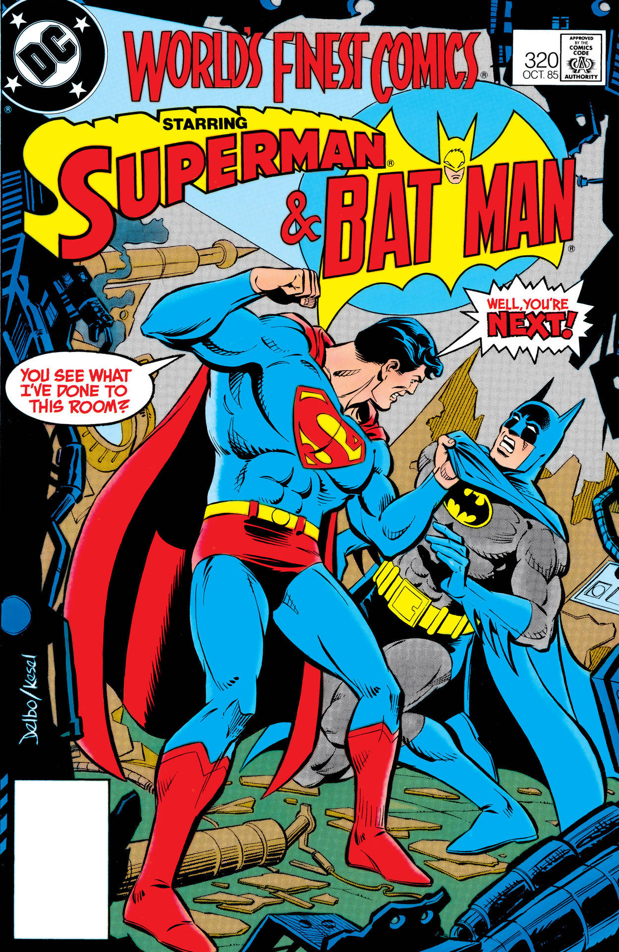 World's Finest Comics #320 cover