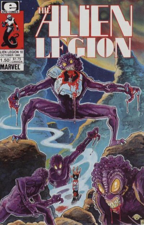 Alien Legion #10 cover